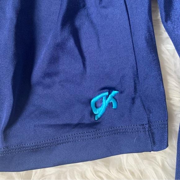 GK Elite gymnastics warm-up jacket by Elite Sportswear,  NEW NWT blue, zip front - Picture 6 of 10